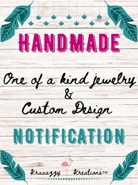 📢 KRAAAZZY IS LIVE! ELEGANT HANDMADE JEWELRY ~ CLICK NOW TO JOIN! 🤩